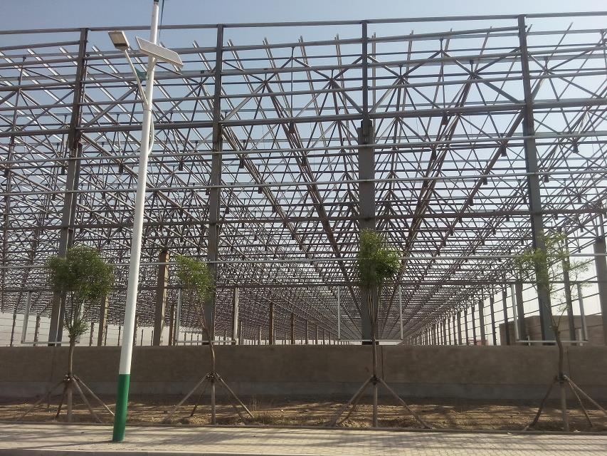 吴忠汽车工业厂房网架